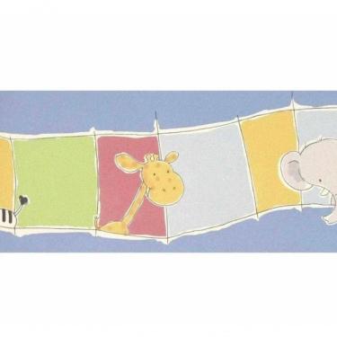 Imagem de Faixa De Parede Safari Friends Infantil Colorido Sf6927