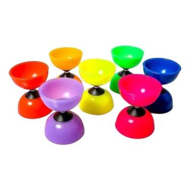 Imagem de Diabolo Profissional Com Par De Baqueta Ar Livre Kit Com 12 - YoyoBras