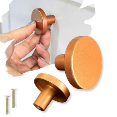 Imagem de 4 Puxador Ponto para Gavetas, Armários e Portas em Metal 36mm - Compra