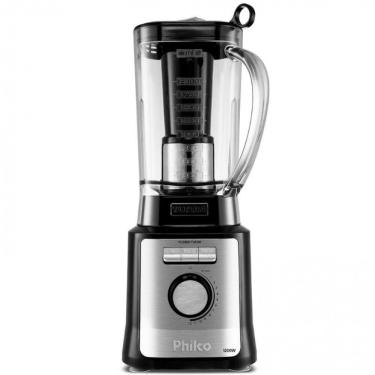 Imagem de Liquidificador Philco Easy Smart Turbo Plq1600p 1200w Com 12 Velocidades Preto Com Inox 110v