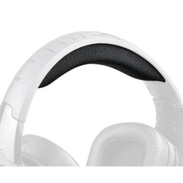 Imagem de SOULWIT Kit De Substituição Almofada Faixa Cabeça Em Tecido Malha Para Fones Ouvido Logitech G633/G633S/G933/G933S/G935, Peça Reposição Capa Superior Da Cabeça, Instalação Fácil Faça Você Mesmo - Pr