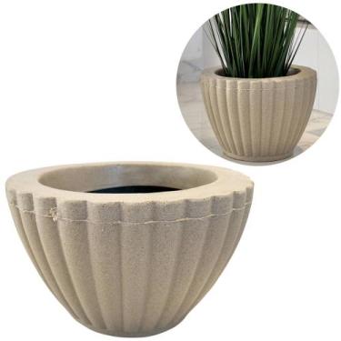 Imagem de Vaso Bacia Polietileno Para Plantas Decorativo Jardim - Flor Imp