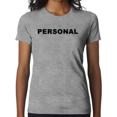 Imagem de Baby Look Personal  - Foca na Moda, Cinza, GG