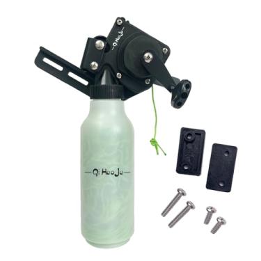 Imagem de Carretel de pesca com arco para tiro com arco e flecha com corda de pesca de 40 m para acessórios de arco composto e recurvo