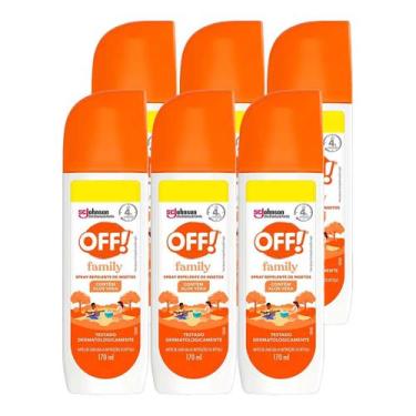 Imagem de Kit 6 und Repelente Off Family 170ml - JOHNSON