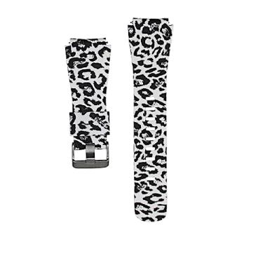 Imagem de Nandos-Store - Pulseiras de Rajadas Silicone 22mm compatível com Galaxy Watch 3 45mm - Galaxy Watch 46mm - Gear S3 Frontier - Amazfit GTR 47mm - Amazfit GTR 2 / GTR 3 / GTR 4 (22mm, Mimada)