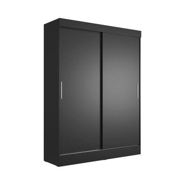 Imagem de Guarda-Roupa Casal Boreal 2 Portas Preto