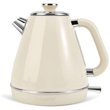 Imagem de Chaleira Elétrica Retrô Pateyney 1,7 Litros com Termostato 1200W 110V Creme