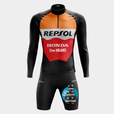 Imagem de Conjunto de Camisa Masculina Camisa Manga Longa PRO Proteção Uv Bolsos