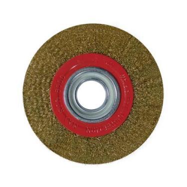 Imagem de Escova de Aço Circular 6'' Ondulado para Remoção de Ferrugem e Pintura