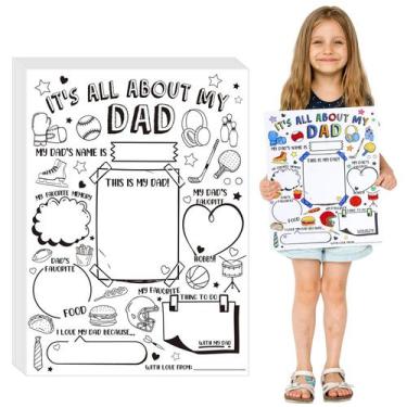 Imagem de Pôsteres para colorir Resurhang Pather's Day Color Your Own x50