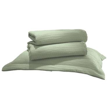 Imagem de Kit Colcha Solteiro Döhler Londres Verde