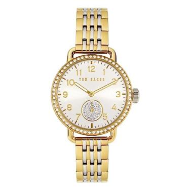 Imagem de Ted Baker Pulseira feminina de aço inoxidável de quartzo, ouro, relógio casual 14 (modelo: BKPHHF1069I)