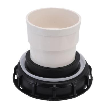 Imagem de TOPINCN Tampa do Filtro de Tampa do IBC, Tampa do Recipiente de Plástico IBC, Filtros de água da Chuva do IBC Com Bolsa de Filtros de Nylon Lavável para Horticultura de Processamento de