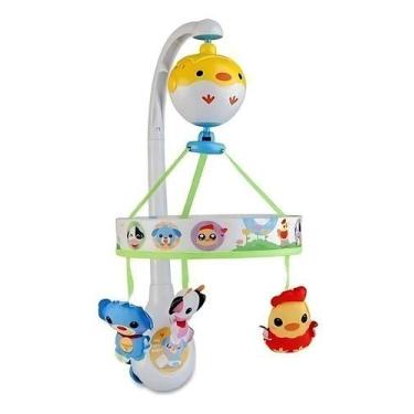 Imagem de Móbile Portátil Musical Berço Animais Baby Zoop Toys Som, Colorido