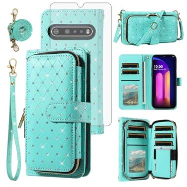 Imagem de Asuwish Capa de telefone para LG V60 ZSZXLLB EUA verde