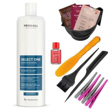 Imagem de Escova Progressiva Capilar Select One 1l Prohall + Brindes