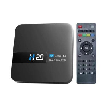 Imagem de Reprodutor Multimídia 4K 3D HD H.265 Android 10 Smart TV Box 2GB 16GB 