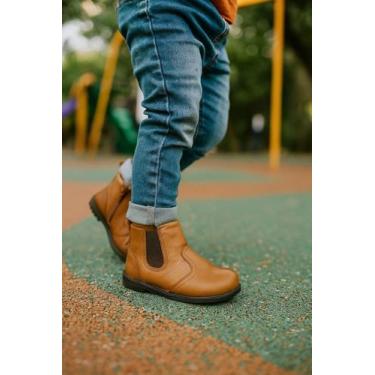 Imagem de Bota Texan Infantil Botina Country Texana Infantil Com Zíper - B2C Sho