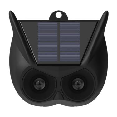 Imagem de Whtkoph Dispositivo repelente de pássaros predadores de animais, repelente solar noturno para coiotes