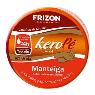 Imagem de Manteiga Hidratante e Emoliente Kero Pé Orange Mãos, Pés e Joelhos 70g