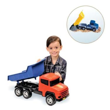 Imagem de Caminhao cacamba / basculante super truck roda livre - ADIJOMAR