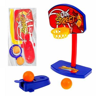 Imagem de Jogo Basquete Arremesso Livre Brinquedo Tabuleiro De Mesa Para Família