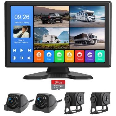 Imagem de Sistema de câmera de backup Camotop Monitor de 10,26 polegadas 1080P