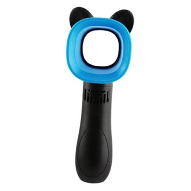 Imagem de Kuntesetty Ventilador Portátil Mini Ventilador Silencioso Ventilador Sem Fio 2000mAh Alimentado Por Bateria para Uso Prolongado Adequado para Escritório, Preto, Tamanho real