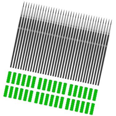Imagem de Baoblaze Conjunto de 36 pincéis finos e multiuso para pintura detalhada, com ponta fina, para esculpir óleo, acrílico e