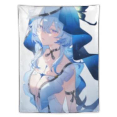 Imagem de LIEGBMEU Tapeçaria de biquíni sexy anime menina 152.4 cm x 203.2 cm interior exterior parede colcha arte decoração de tapeçaria caprichosa, AF145