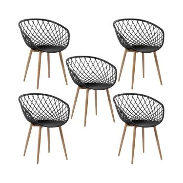 Imagem de Cadeira Clarice Nest Wood Com Apoio de Braço