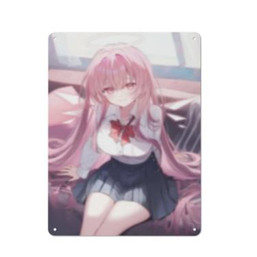 Imagem de Hot Sexy Anime Girl Poster Art Poster Tin Sign Vintage Wall Art Decoration Poster 30,5 x 40,6 cm, AI095