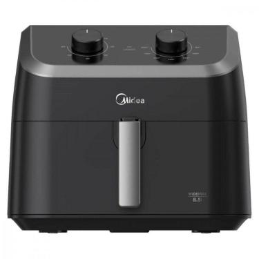Imagem de Fritadeira Elétrica Air Fryer Midea Widemax 1900W 8,5L Preta/inox 110V