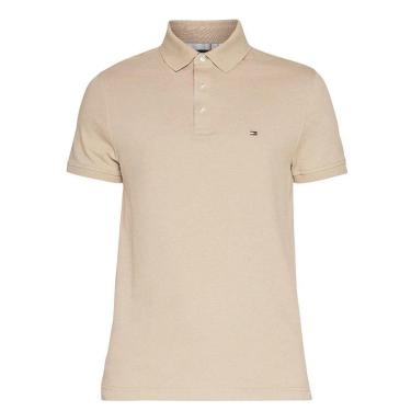 Imagem de Camiseta Gola Polo Tommy Hilfiger 1985 Classic Fit Caqui-Unissex