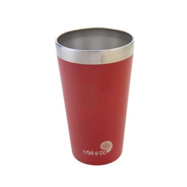 Imagem de Copo de Inox Térmico Com Dupla Parede 480ml Para Cerveja Chopp - Can.u