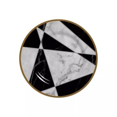Imagem de Conjunto de 6 Pratos de Sobremesa Alleanza - Geometrica 6 - Alleanza C