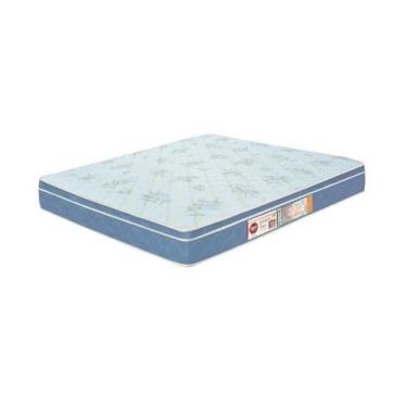 Imagem de Colchão Castor Casal D45 Sleep Max Double Face (158x198x25) , Azul