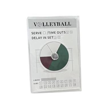 Imagem de simhoa Equipamentos de pista de vôlei, presentes, acessórios resistentes e portáteis para treinadores e árbitros, 1 Conjunto