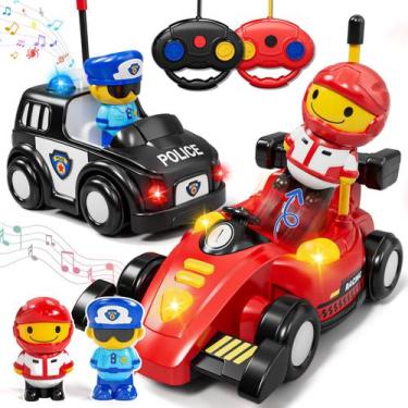 Imagem de Carro de controle remoto Lehoo Castle Police & Race for Toddler