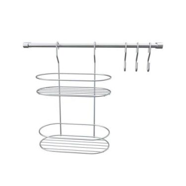 Imagem de Kit Cozinha Suspensa Com Porta Condimentos - Stolf