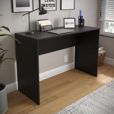 Imagem de Escrivaninha Mesa Para Computador Escritório Quarto Organizadora LOJAS