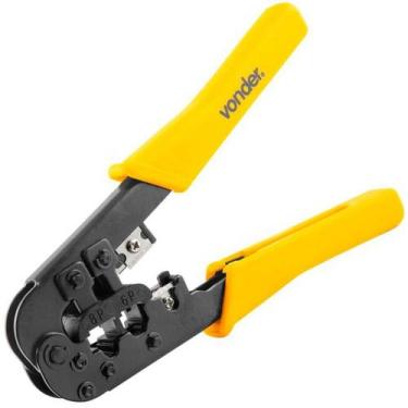 Imagem de Alicate Crimpador com 26 Acessórios 186 mm - VONDER