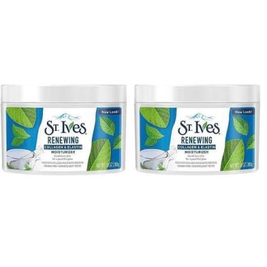 Imagem de Creme hidratante St. Ives Colágeno Elastina 300 ml para pele seca