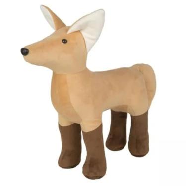 Imagem de Lobo Guará de Pelúcia, 35 cm Altura, Material Antialérgico, Bichos de Pano - G