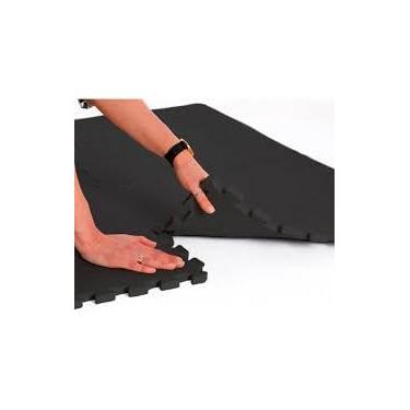 Imagem de Kit 8 Placa Tatame Tapete Eva Borracha Piso 50x50x10mm