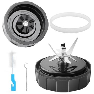 Imagem de Lâmina de substituição SS101 para liquidificador Ninja, 4 pol/10 cm, lâmina de liquidificador de 7 aletas para Ninja SS100 SS101C SS101TGT SS150 SS151 SS300 SS350 SS351 SS400 CO101B CO150B CO351B, com