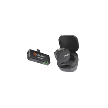 Imagem de Microfone de Lapela sem Fio Kadosh KVLOG1 BK Preto