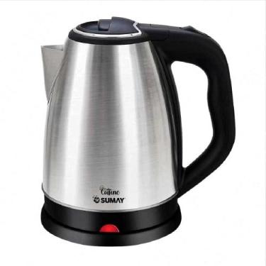 Imagem de Chaleira Elétrica 1,8L Sumay Cusine, 1000w, Aço Inox, 110V