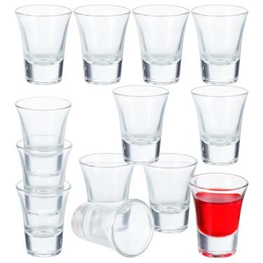 Imagem de Cabilock Conjunto de 24 peças de copos de eucaristia de vidro para serviços da igreja copos de comunhão elegantes servem para bandejas de comunhão padrão de sagrada suprimentos de vinho religiosos